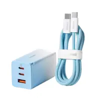 شارژر دیواری باسئوس مدل CCGAN 65W به همراه کابل USB-C