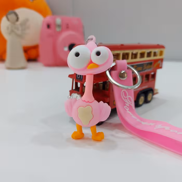 جاکلیدی مدل سیلیکونی طرح فلامینگو