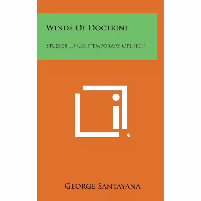 کتاب Winds of Doctrine اثر George Santayana انتشارات Literary Licensing, LLC