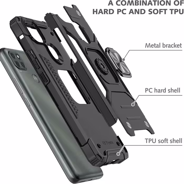 کاور گاردتک مدل Union Armor مناسب برای گوشی موبایل موتورولا G9 Power