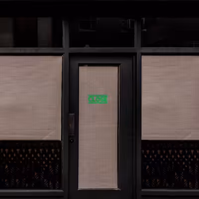 چراغ دیواری نئون دیزاین طرح Close_GR