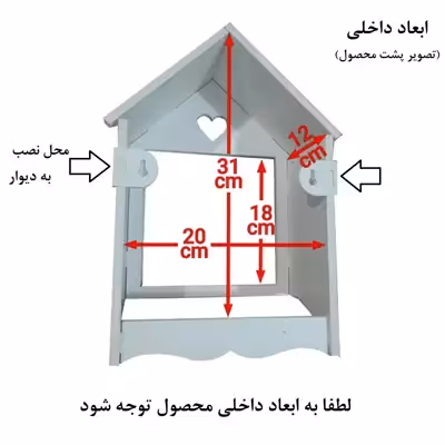 شلف دیواری خونه خاص مدل Gas cover