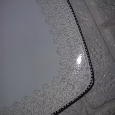 بشقاب غذاخوری لورین مدل تخت 27 ملورین بسته 6 عددی