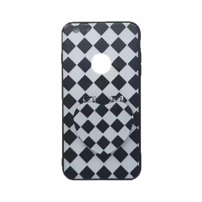 کاور مدل لوزی مناسب برای گوشی موبایل اپل IPHONE 7 PLUS / 8 PLUS به همراه پایه نگهدارنده