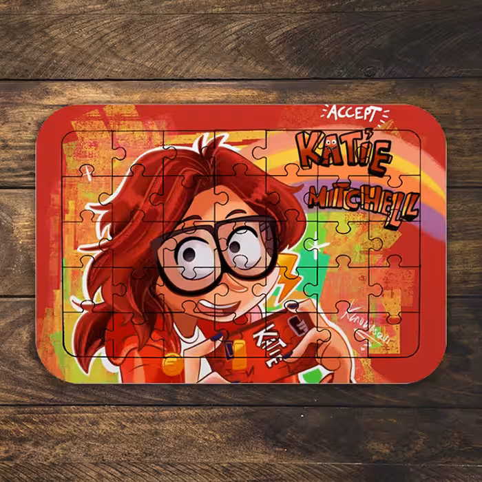 پازل 35 تکه مدل انیمیشن میچل ها علیه ماشین ها کد NI2237