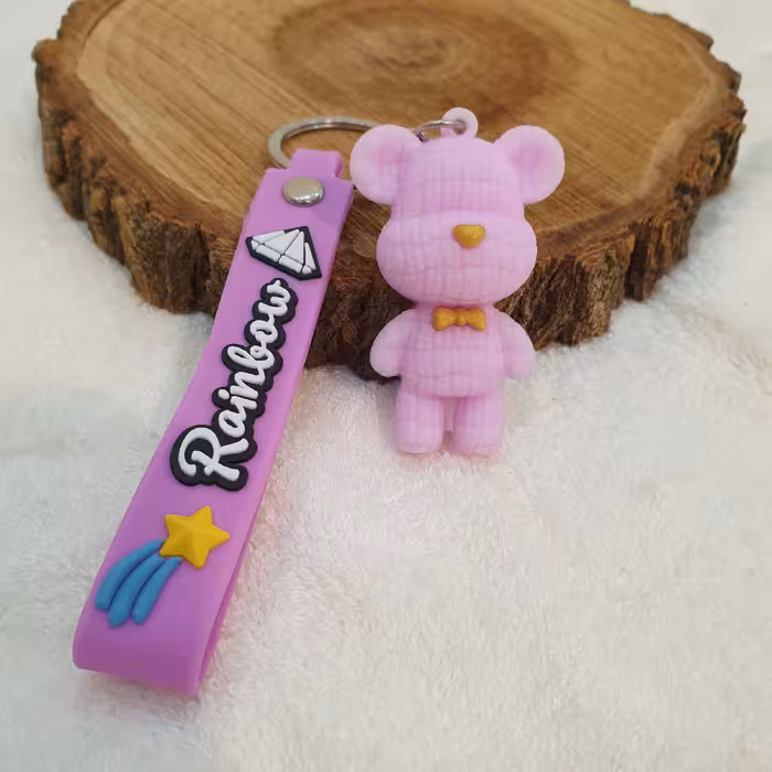 جاکلیدی مدل سیلیکونی طرح خرس کد DB20