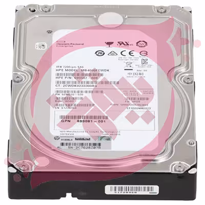 هارد سرور HP HDD 4TB 7.2K SAS 6G LFF 839081-001
