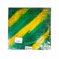 شیشه تیفانی سبز – زرد 20*20سانت