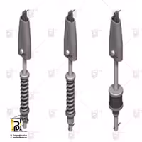 قلاب سربکسل فولادی نمره 10 بهران