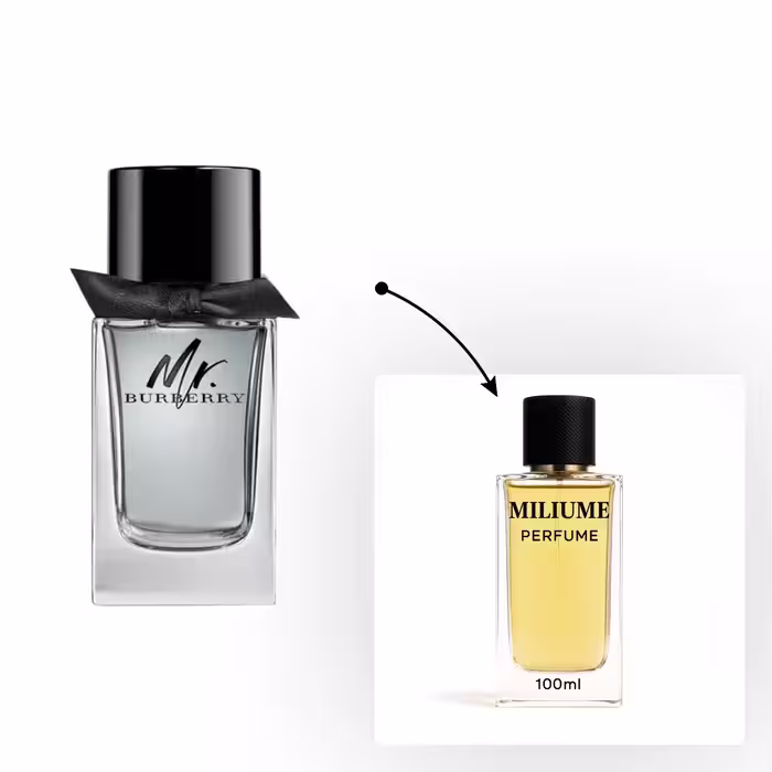 اسانس عطر Burberry Mr Burberry برند RenneTouch - کد 1603 - باربری مستر باربری 100ML - میلیوم پرفیوم