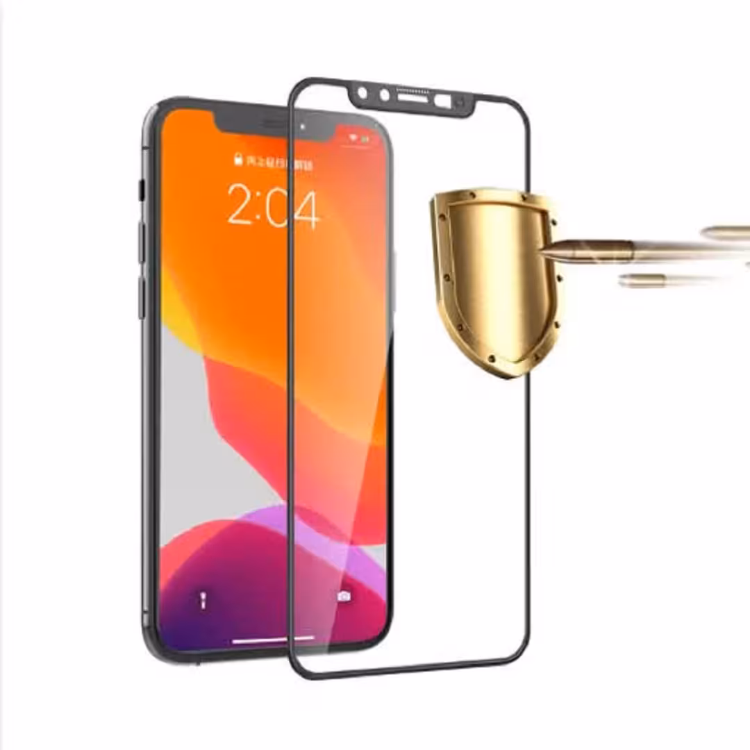 محافظ صفحه نمایش سکیوریتی پرو سری 12 گرین Green 3D Security Pro HD Glass Screen Protector 12/12pro/12promax