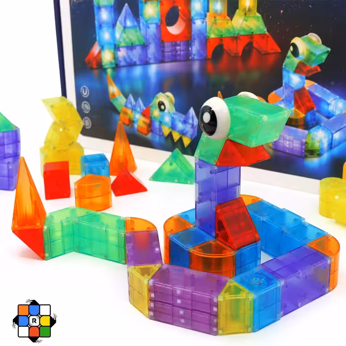 کاشی مگنتی 134 قطعه چراغ دار