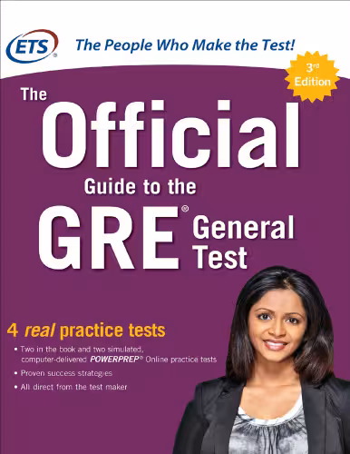 خرید و دانلود نسخه کامل کتاب The Official Guide to the GRE General Test