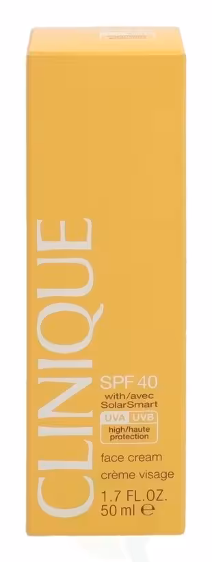 ضد آفتاب ضد چروک سولار اسمارتSPF40کلینیک حجم 50 میل