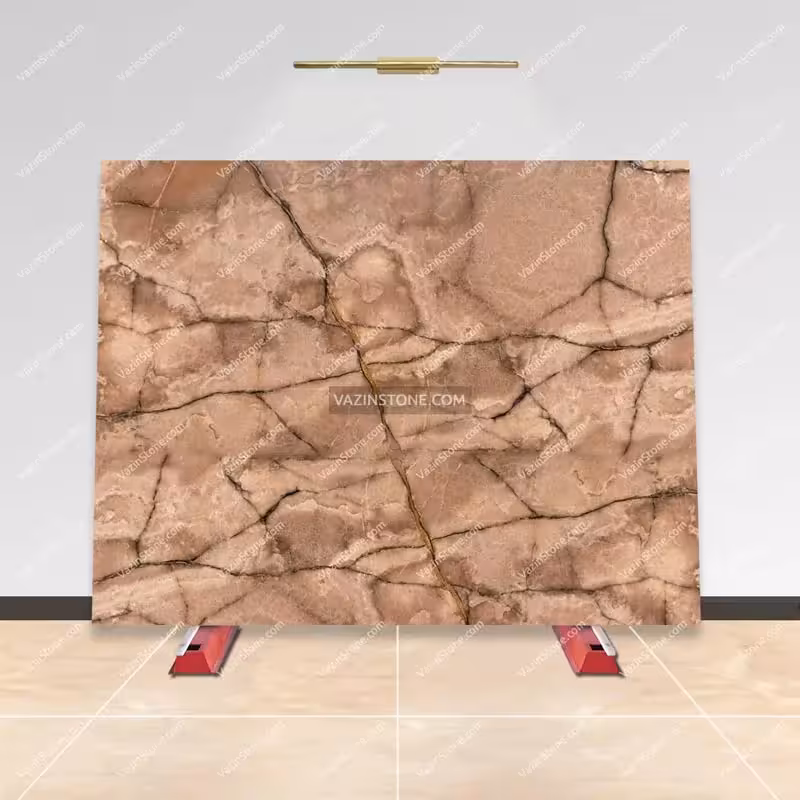 سنگ اسلب مرمر صورتی