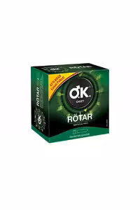 کاندوم تاخیری Okey مدل Rotar بسته 45 عددی