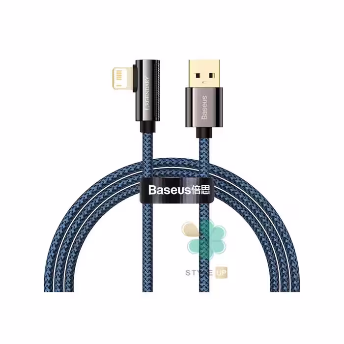کابل شارژ سریع Lightning بیسوس Baseus Legend Elbow CALCS-01 1M