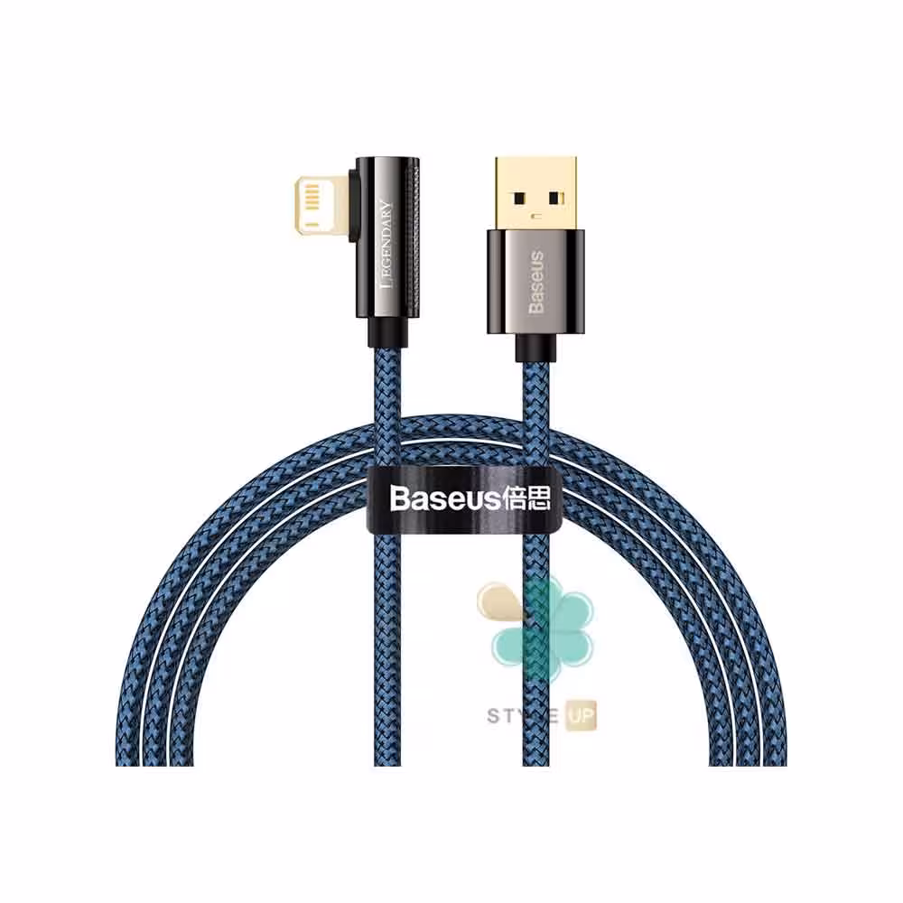 کابل شارژ سریع Lightning بیسوس Baseus Legend Elbow CALCS-01 1M