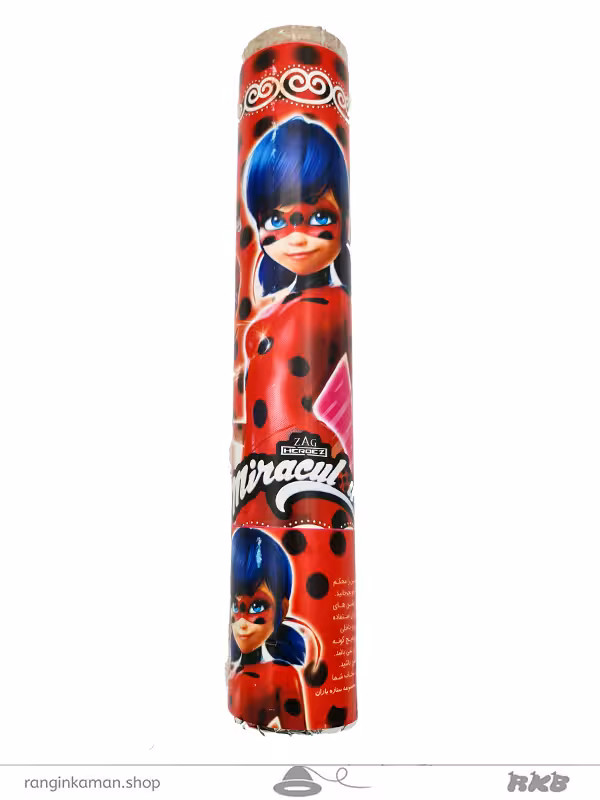 کاغذ پران طرح دختر کفشدوزکی