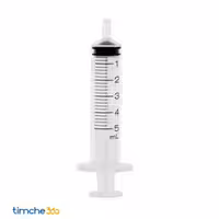 سرنگ 5 سی سی سه قطعه لوئراسلیپ شفا