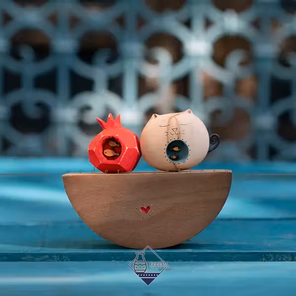 پایه متحرک گربه ماهی به دل و انار