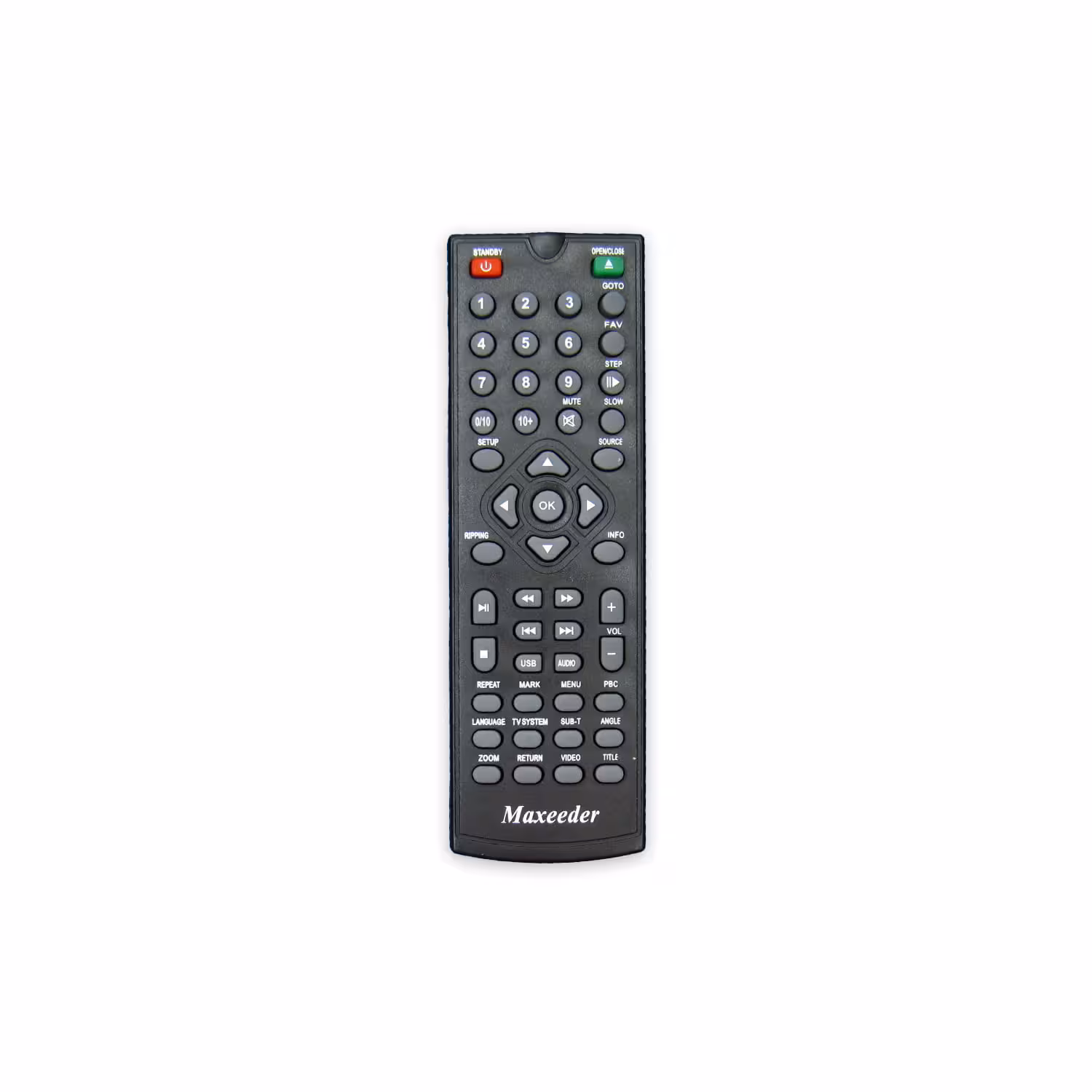 کنترل دی وی دی DVD مکسیدر MAXEEDER جدید