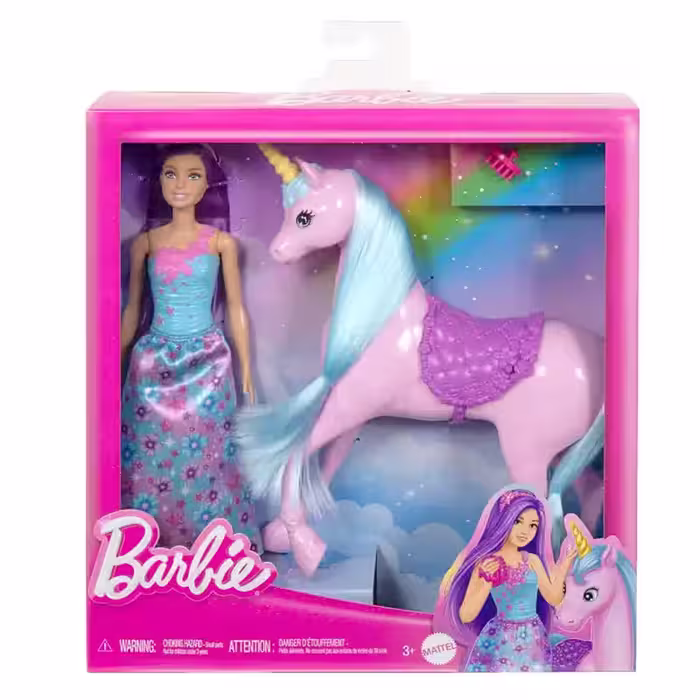 عروسک 30 سانتی بلوند و یونیکورن سری Fantasy Doll Assortment