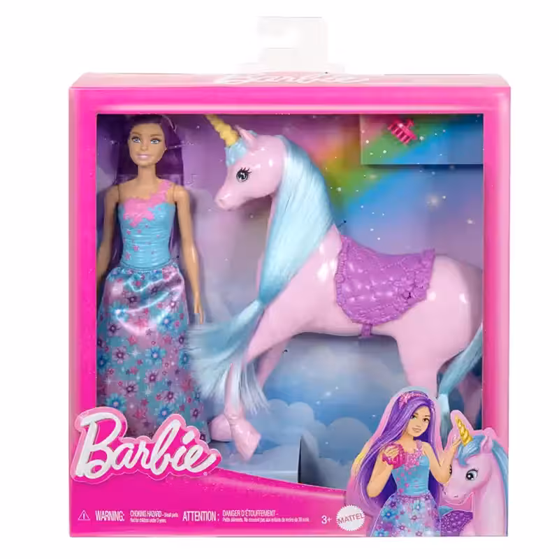 عروسک 30 سانتی بلوند و یونیکورن سری Fantasy Doll Assortment