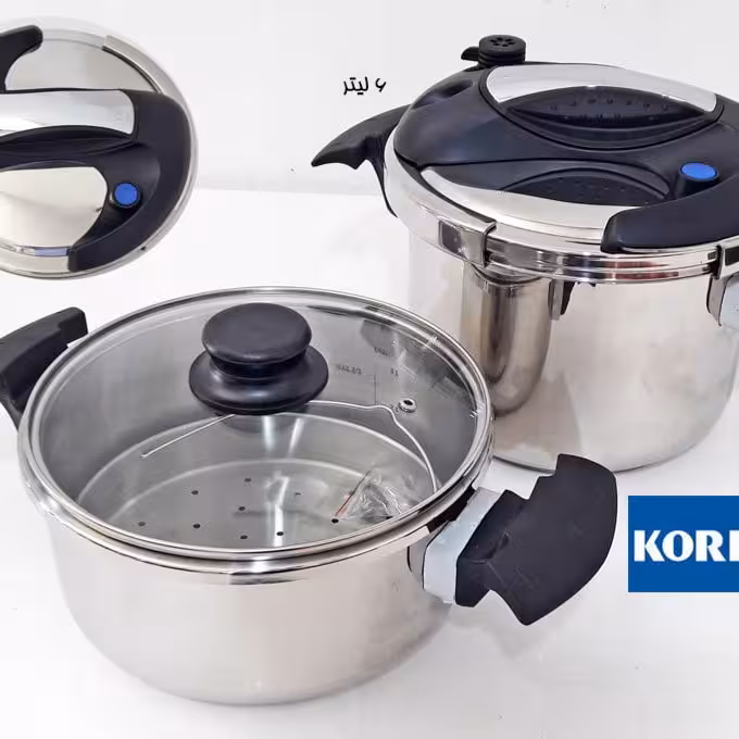 زودپز استیل دو قلو کرکماز ترکیه Korkmaz