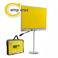 چراغ کمپینگ 360 لایت 1200 وات مدل TM-02 COB استند آهنربایی - کمپ آراس