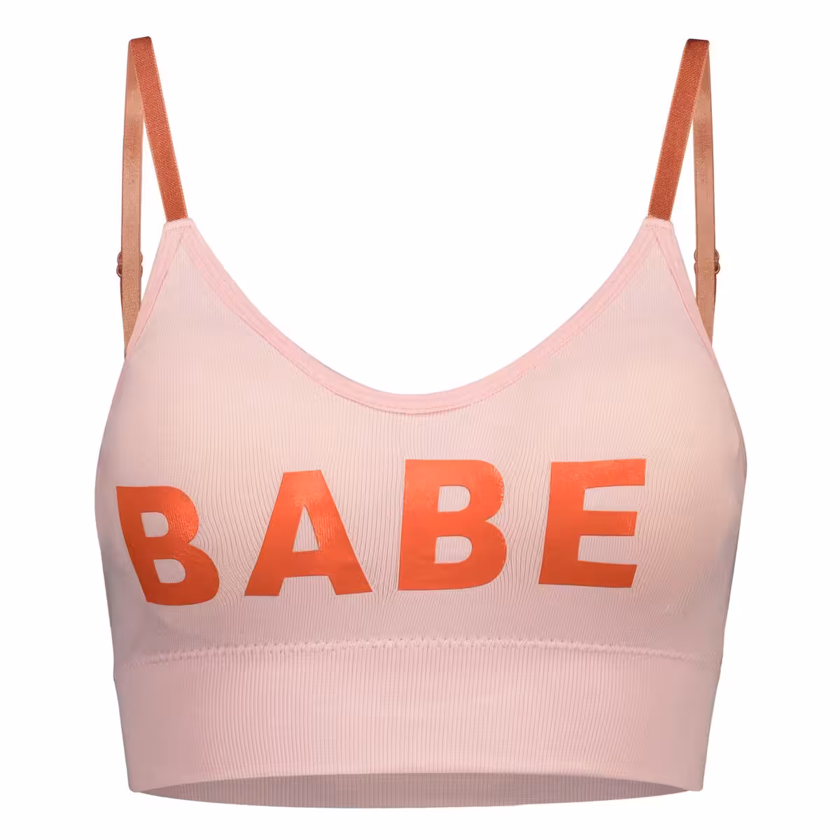 نیم تنه ورزشی زنانه مدل پددار صورتی کد 4558