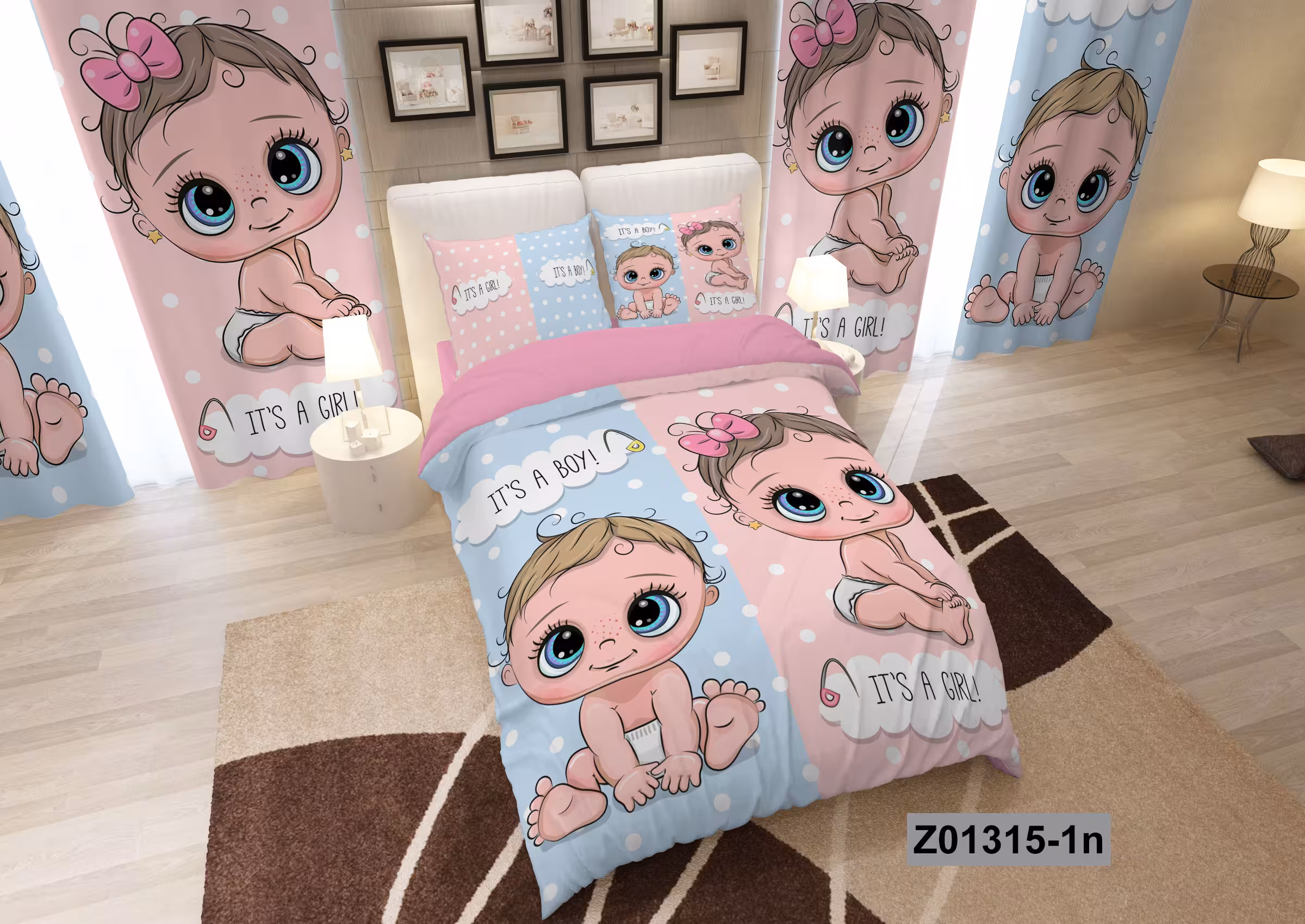 لحاف روتختی تنسل سه بعدی (3D) کالای خواب متین کد 1315