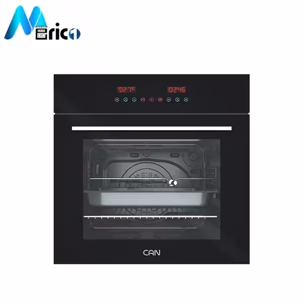 فر برقی کن کد E6503 تمام لمسی شیشه مشکی