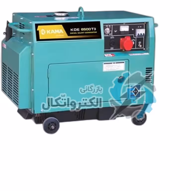 موتور برق دیزلی کاما KAMA KDE 6500T3