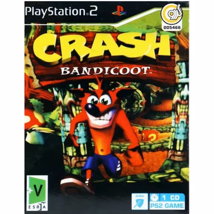 بازی Crash Randicoot برای پلی استیشن ps2