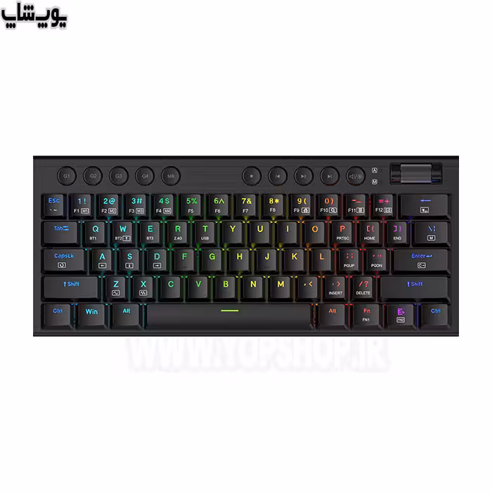 کیبورد گیمینگ بی سیم RGB ردراگون مدل K632 PRO Noctis