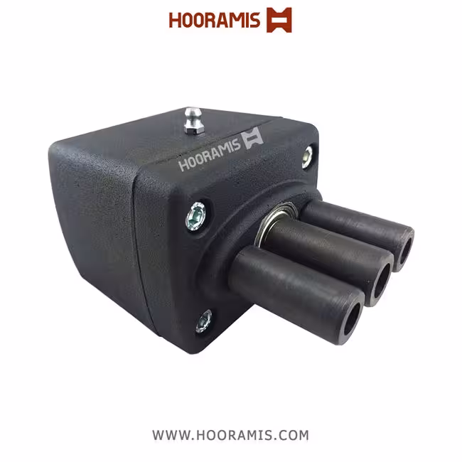 گیربکس سه مته دستگاه کپی فرز (مشکی رنگ)