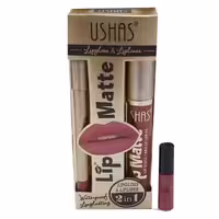 رژ لب مایع و مداد لب یوشاس شماره 8 USHAS