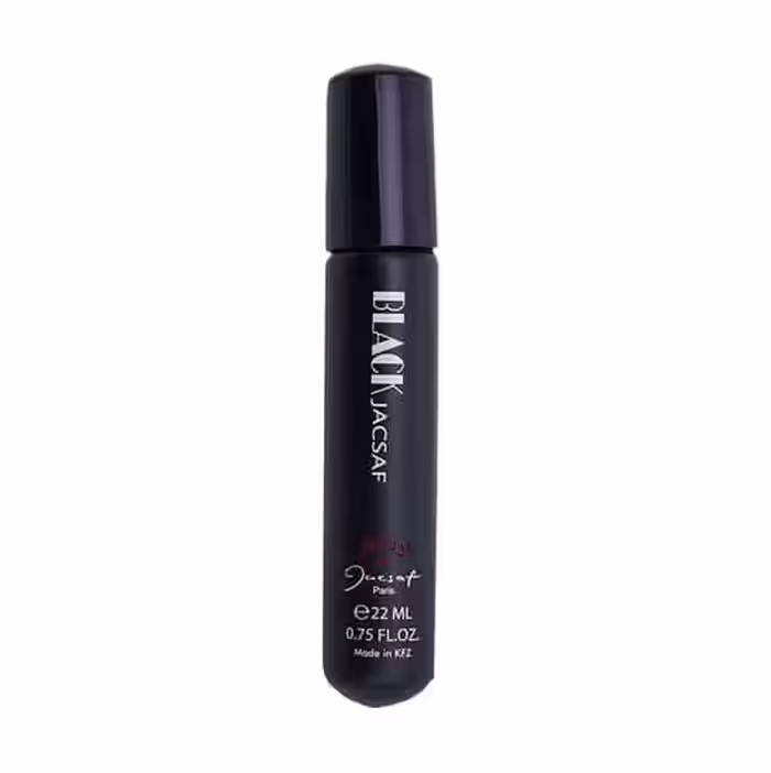 ادکلن جیبی مردانه ژک ساف مدل 22ml BLACK jacsaf