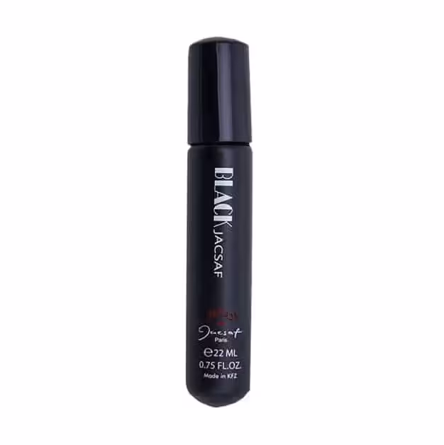 ادکلن جیبی مردانه ژک ساف مدل 22ml BLACK jacsaf