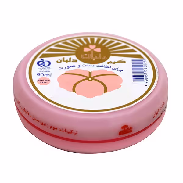 کرم دست و صورت دلبان حجم 90 میلی لیتر