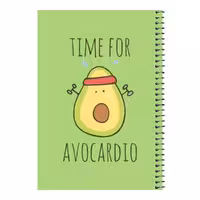 دفتر مشق 80 برگ اس جی مدل آووکادو