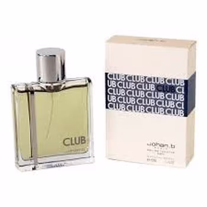 عطر ادکلن مردانه کلاب (Club)، برند جوهان بی (Johan B)، حجم 100 میل، شرکت Geparlys
