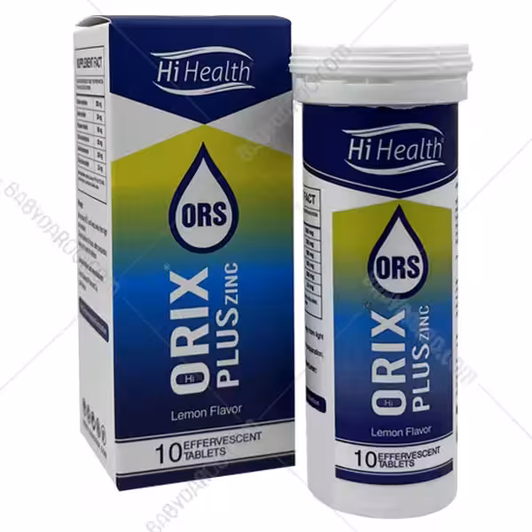 قرص جوشان اوریکس پلاس زینک های هلث 10 عدد