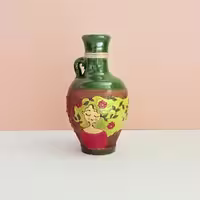 گلدان کوزه ای گلس طرح پنج