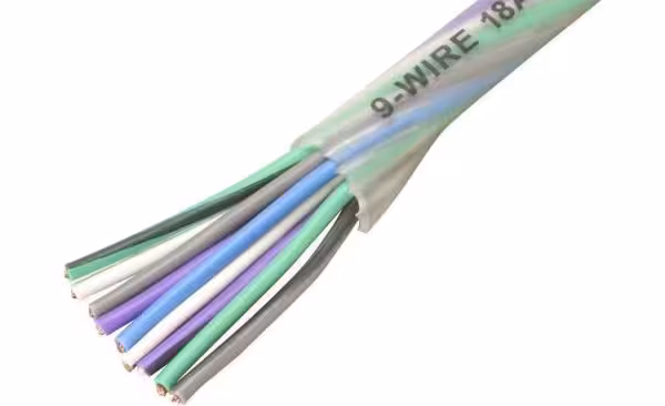 کابل 9 رشته AWG26-حلقه 200متری