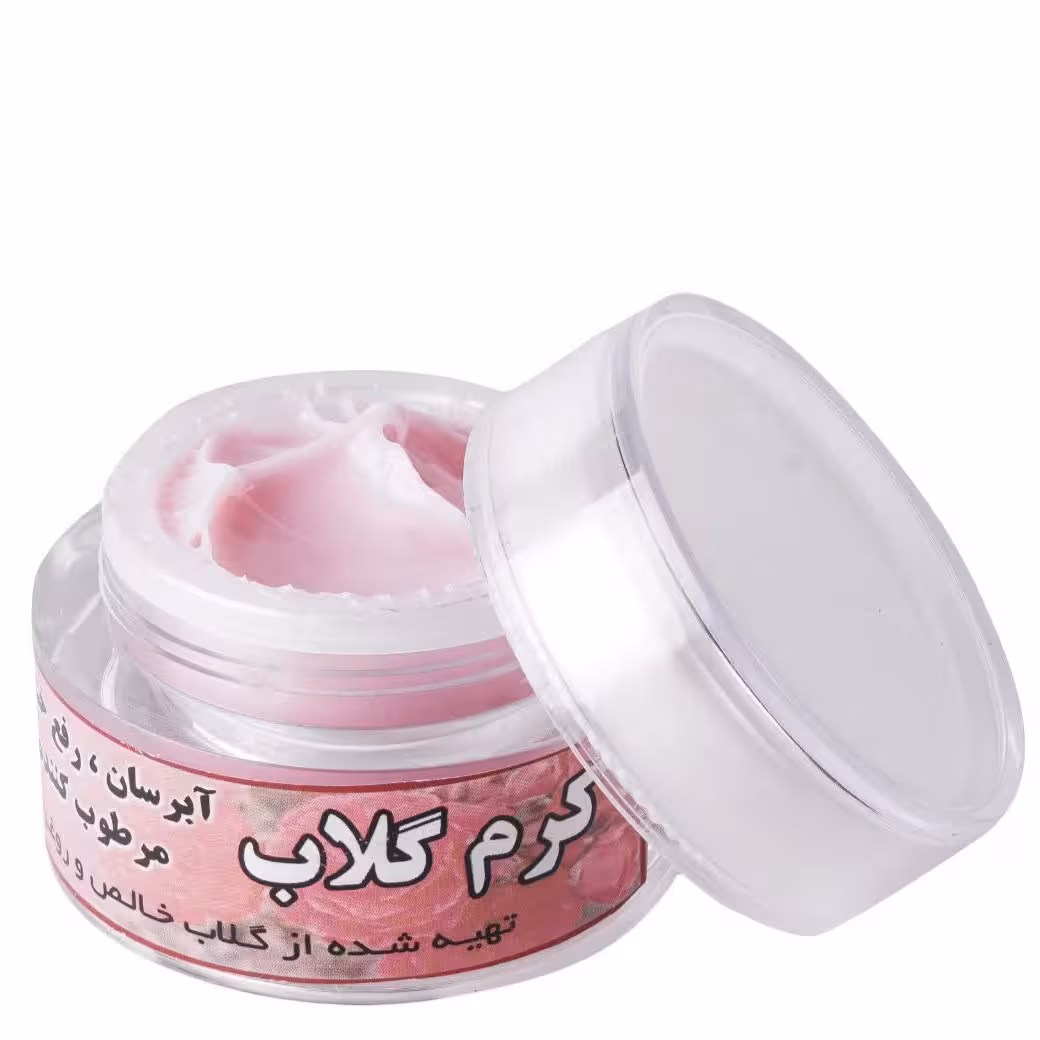 کرم گلاب طبیعی