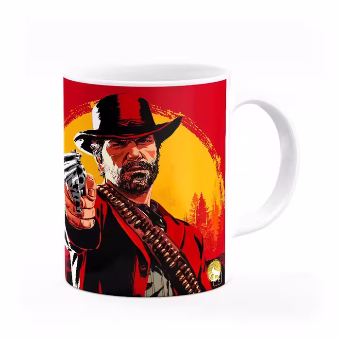 ماگ طرح Red Dead Redemption 2 مدل MG9870