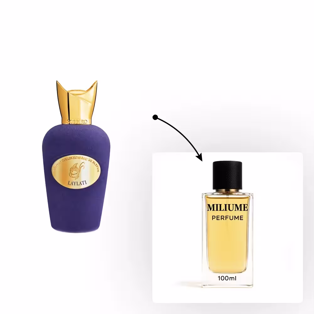 اسانس عطر Sospiro Laylati برند kpf - کد 2663 - سوسپیرو لایلاتی 100ML - میلیوم پرفیوم