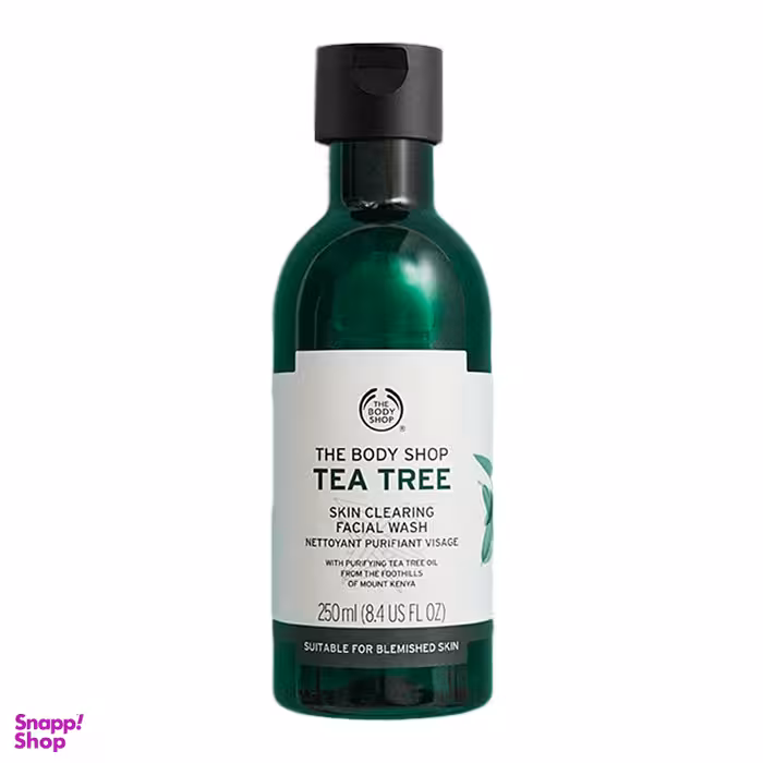 ژل شستشو صورت بادی شاپ مدل TEA TREE حجم 250 میلی لیتر